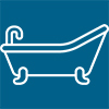 Icon bathtub